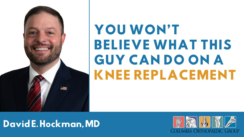 You Won't Believe What This Guy Can Do on a Knee Replacement!